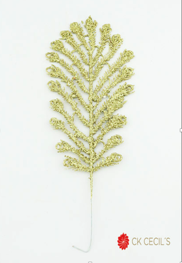 [277650] PEACOCK PICK 32 CM. GOLD