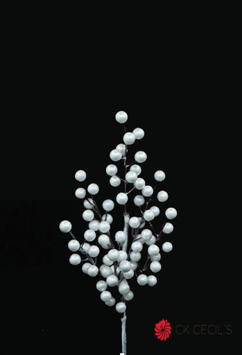 [277579] PICK BERRY X 40 CM. WHITE