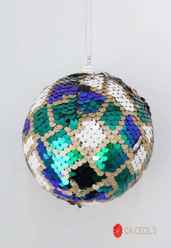 [277504] PELOTA DE NAVIDAD X6 8CM. MULTI