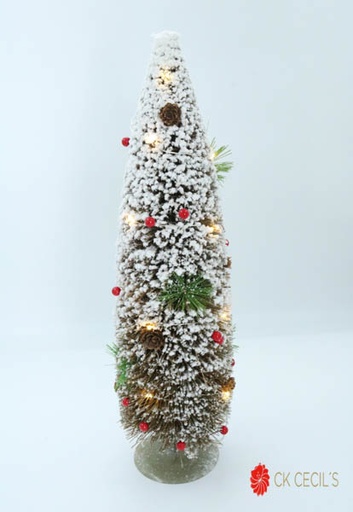 [277564] ARBOL C/LUZ LED 50 CM. SNOW