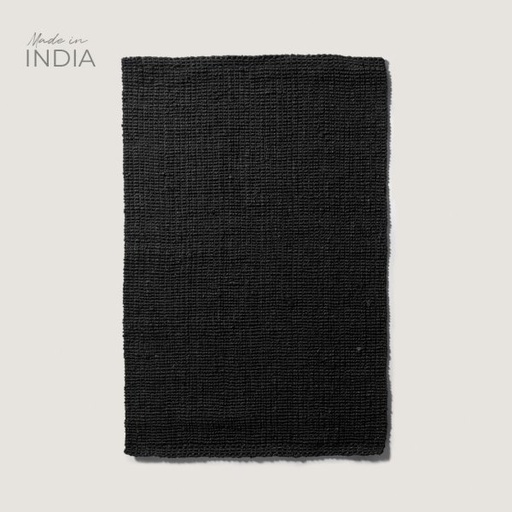 [4114620] ALFOMBRA BADOHI NEGRA 120X180 CM