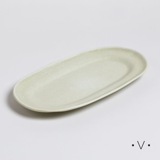 [4114457] BANDEJA OVAL PORTOFINO  36X21 CM VASSA HOME