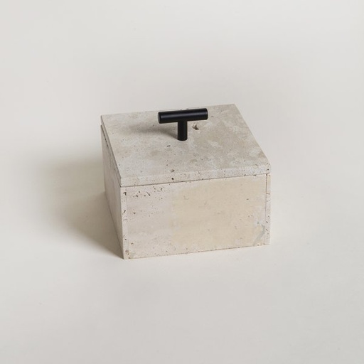 [4114567] CAJA CUADRADA CON TAPA TÍVOLI 9X15 CM