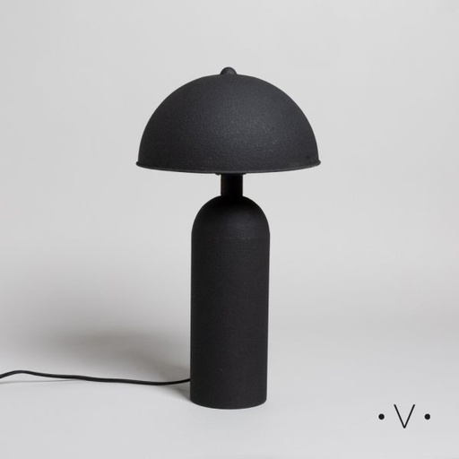 [4114674] LÁMPARA DE MESA MUTTON BLACK 46,5X26 CM VASSA HOME