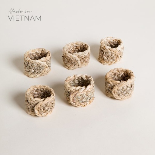 [4114312] SET X 6 PORTA SERVILLETAS THANH