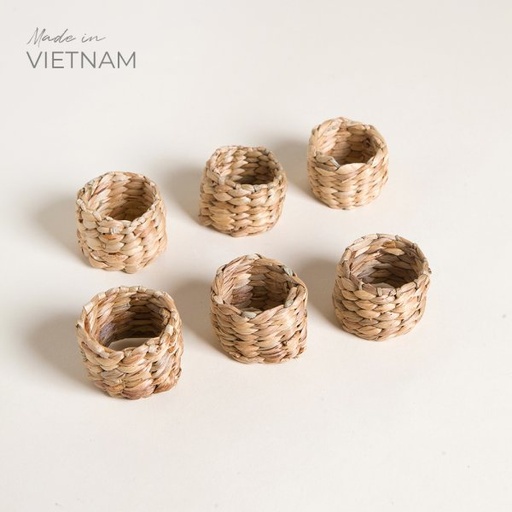 [4114311] SET X 6 PORTA SERVILLETAS TONKIN