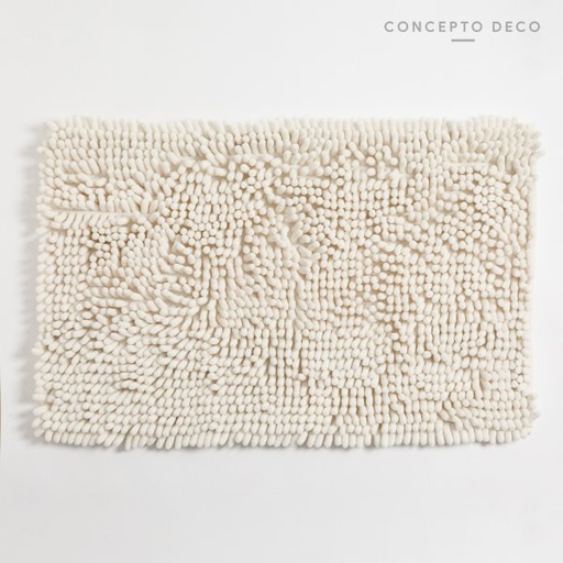 [1650996] ALFOMBRA SHAGGY RECTAN CREMA 50X80CM