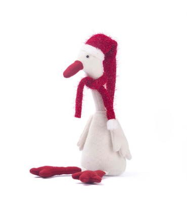 [131501] ADORNO DE GANSO 76 CM ALPARAMIS