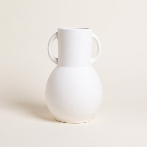 [4114876] TINAJA JHARI WHITE 28X16 CM