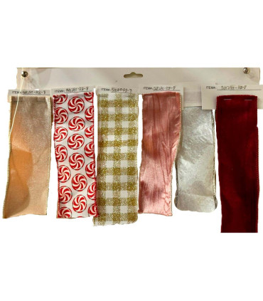 [131250] CINTA 6 DISEÑOS SURTIDOS 6.3 CM X 9 M ALPARAMIS