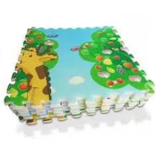 [1400382] ALFOMBRA INFANTIL ROPECABEZAS 6 MODULOS  60 X 60 2 CM ESPESOR