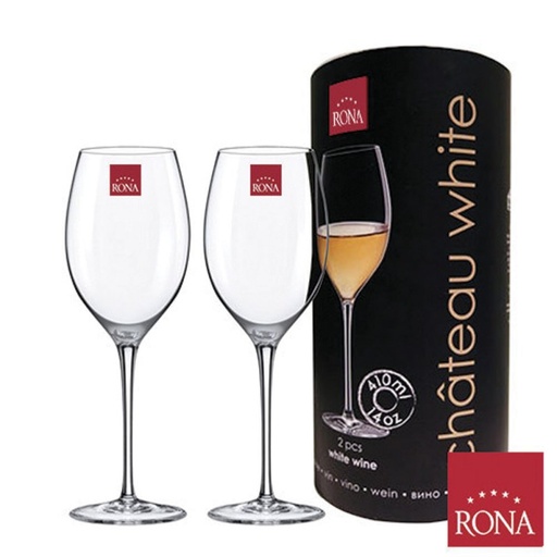 [140116] SET 2 COPAS VINO 540 ML CHATEAU RED RONA GIFT