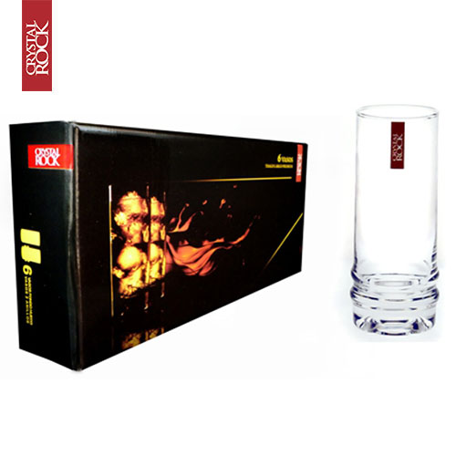 [140585] OFERTA - CAJA X 6 VASOS TRAGO LARGO 17 CM