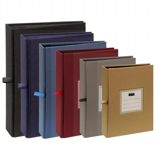 [142104] ALBUM 15 X 22  TAPA DURA CON PORTA FOTO EN EL FRENTE 100 FOTOS COLORES AZUL - CELESTE - MARRON - NAR AT68100