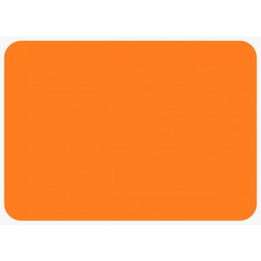 [146011] INDIVIDUAL PVC FINO 30 X 40 CM NARANJA