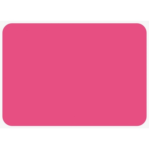 [146040] INDIVIDUAL PVC FINO 30 X 40 CM FUSCIA