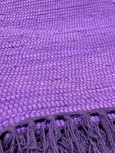 [380240] ALFOMBRA LISA VIOLETA 70X120