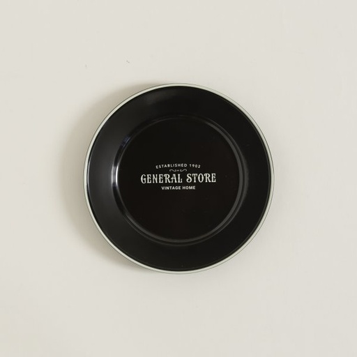 [4110067] SET X  6 PLATO DE POSTRE ENLOZADO GENERAL STORE 20 CM