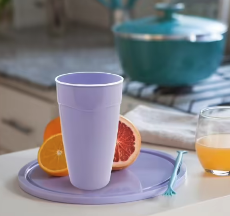 [45931] VASO MEDIA PINTA 500 CM3 LILA PASTEL