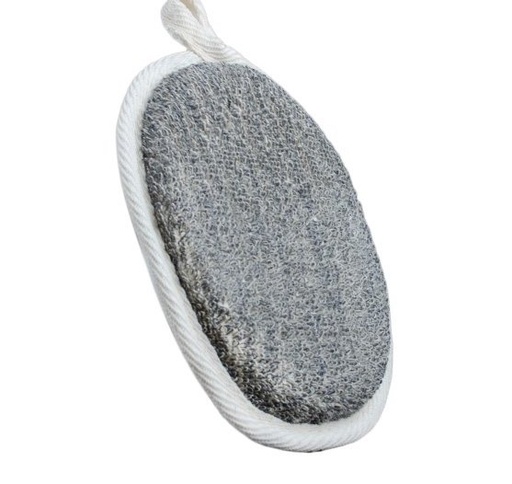 [1650628] ESPONJA OVAL ANCHA GRIS