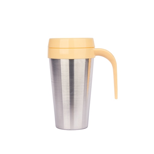 [3159] VASO TERMICO ALUMINIO  AMARILLO 400CM3