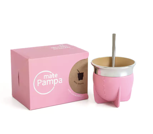 [4608] MATE PAMPA BOCA ANCHA  ROSA