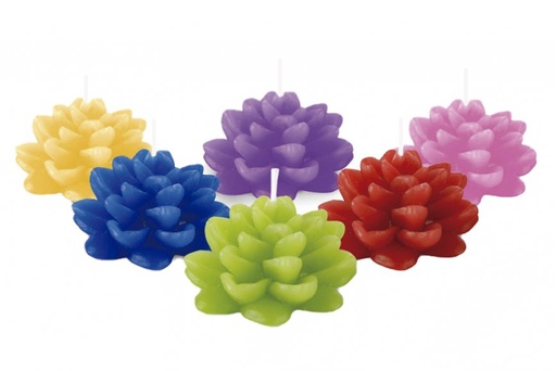 [193533] FLOR DE LOTO X 1 4 X 7 CM ROSA ILUMINARTE