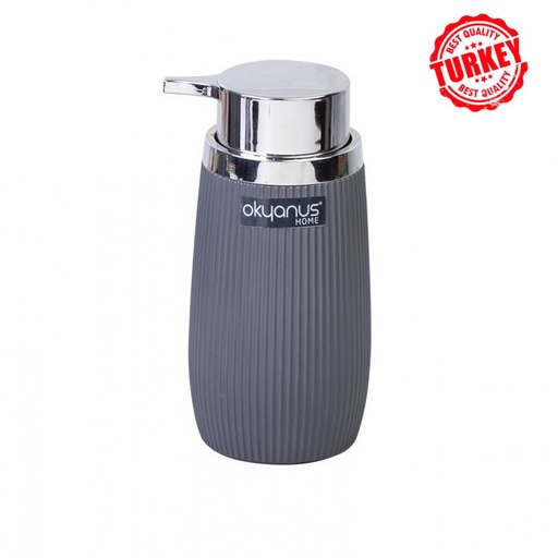 [256056] DISPENSER JABON LIQUIDO RAYADO GRIS