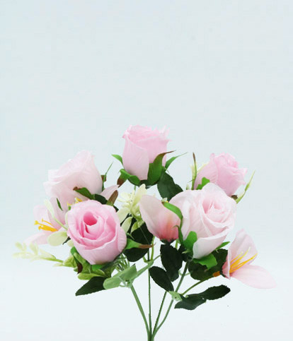 [413878] ROSE BUSH X 5 30 CM. PINK