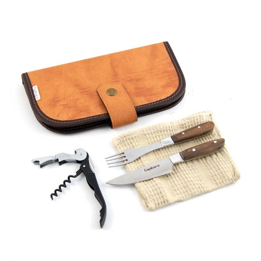 [410263] ESTUCHE DE CUBIERTOS CON DESTAPADOR Y SERVILLETA.