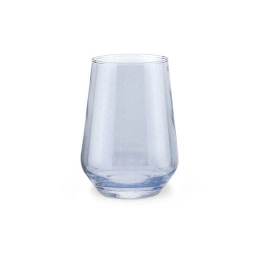 [2561231] SET X6 VASOS CÓNICOS TRANSPARENTES - VIDRIO - 400ML 6,5X12CM