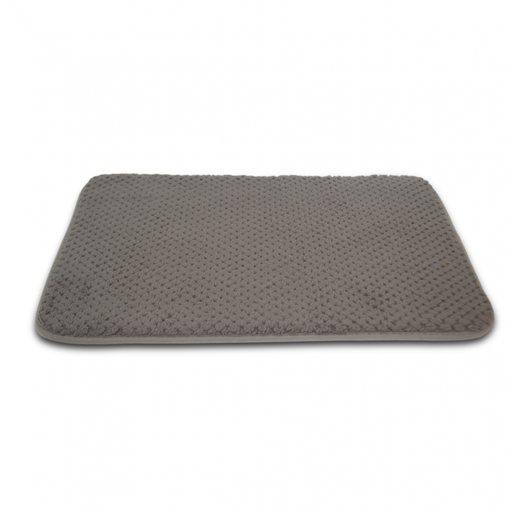 [3800147] ALFOMBRA MICROFIBRA 40 X 60 CM TOPITOS GRIS