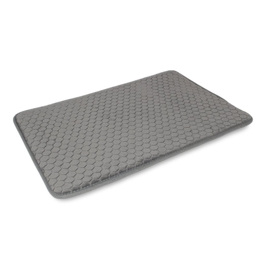 [3800159] ALFOMBRA DE BAÑO 40 X 60 CM PANAL GRIS