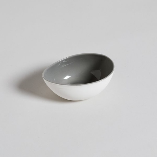 [4111112] BOWL SET X 6  CAPRI GREY 200 ML  VASSA HOME