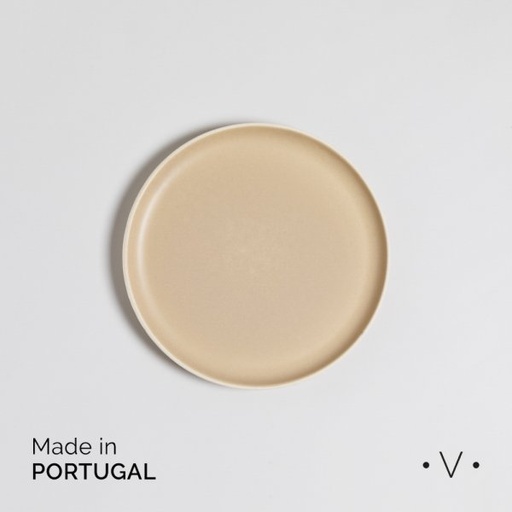 [4111115] PLATO DE POSTRE SET X 6 AZORES 22,5 CM VASSA HOME