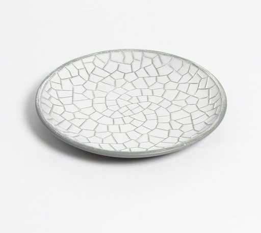 [165937] BANDEJA ATENAS 29DIAM VERDE GRIS
