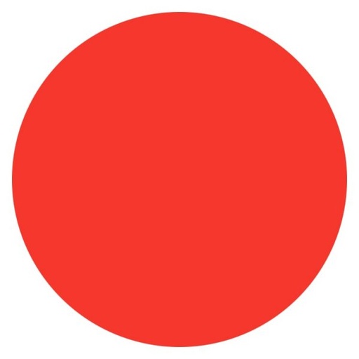 [146059] INDIVIDUAL PVC REDONDO 40 CM ROJO