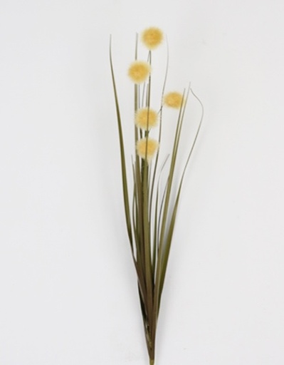 [413114] POM POM GRASS 64 CM BEIGE