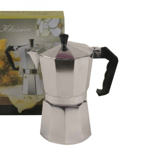 [414105] CAFETERA ALUMINIO / MED.: 18X16CM / CAP.: 400CC